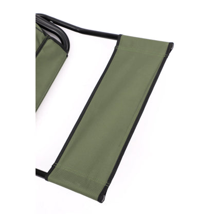 2-piece Folding Outdoor Chair with Storage Bag, Portable Chair for indoor, Outdoor Camping, Picnics and Fishing,Green