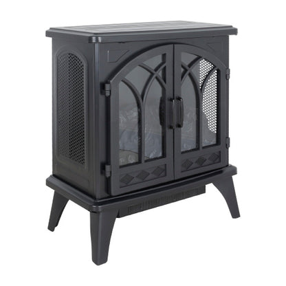 24 inch 3D Flame Electric Infrared Quartz Fireplace Stove with remote control