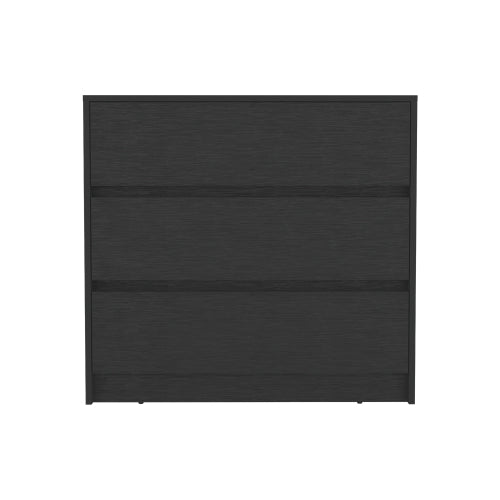 Dresser Three drawers, Black Wengue Finish
