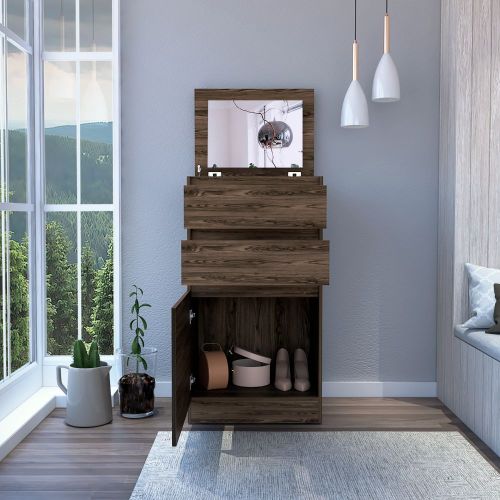 Dresser , Jewerly Box, Dark Walnut Finish