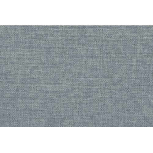 Grey Linen-Like Fabric Cocktail Ottoman, Wooden Leg Plush Modular Footrest 32 inch¡Á26 inch¡Á19 inchH