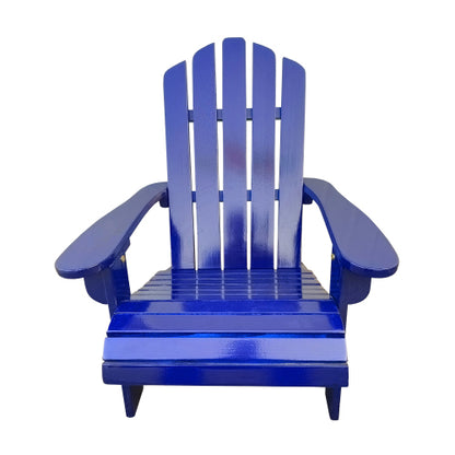Outdoor or indoor Wood children  chair,blue