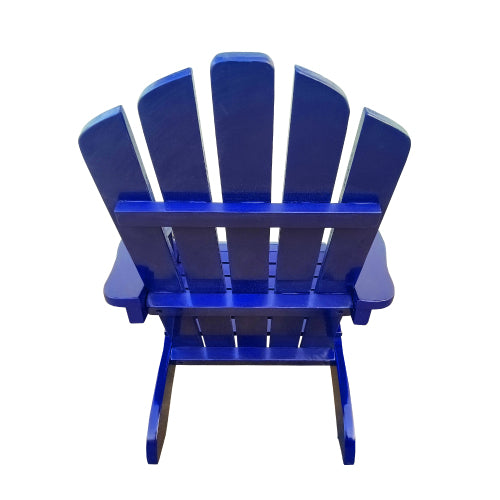 Outdoor or indoor Wood children  chair,blue