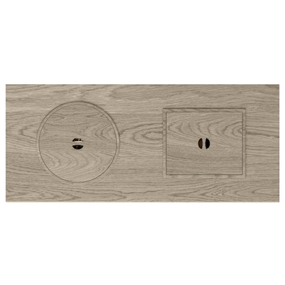 3-in-1 Coffee Table with Ice Bucket and Fire Pit - Beige