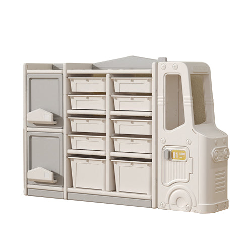 Children's Toy Storage Cabinet Organizer for Books and Toys