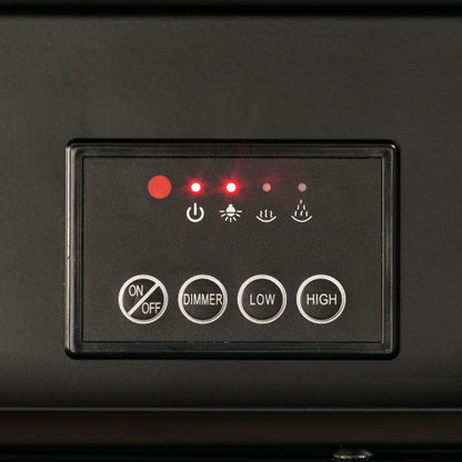 Dome door acrylic mirror fireplace cabinet, TV fireplace cabinet