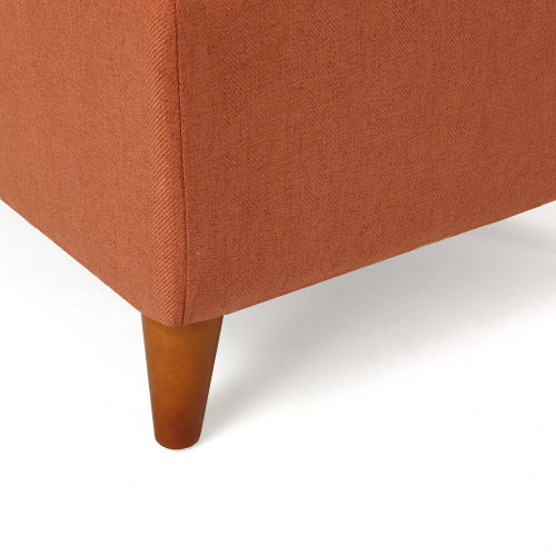 Home Decor, Tufted Ainsley Button Storage Ottoman Bench with Hinged Lid , Ottoman Bench with Storage for Living Room & Bedroom,solid wood leg