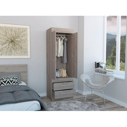 Armoire Tarento, Bedroom, Light Gray