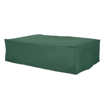 97" x 65" x 26" Heavy Duty Outdoor Sectional Sofa Cover, Waterproof Patio Furniture Cover for Weather Protection, Dark Green