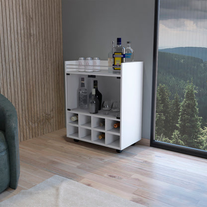 Bar Cart, Living Room, White