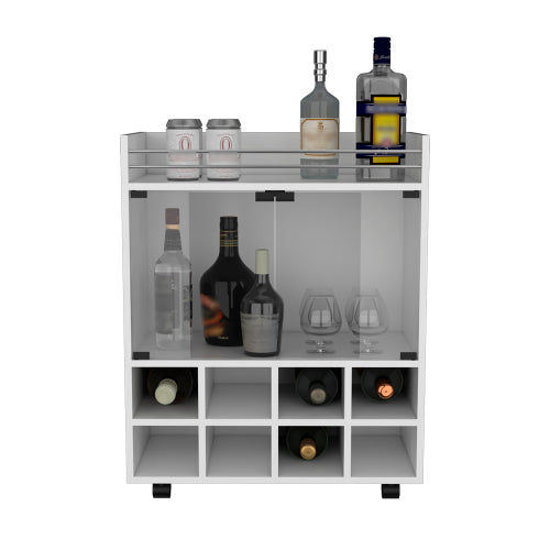 Bar Cart, Living Room, White