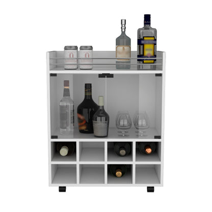 Bar Cart, Living Room, White