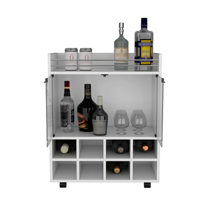 Bar Cart, Living Room, White
