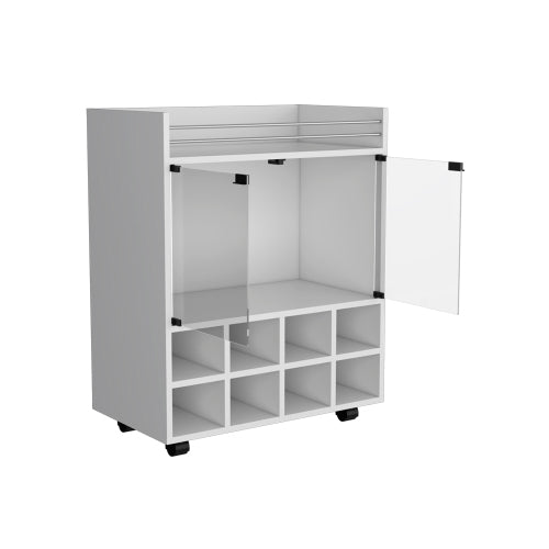 Bar Cart, Living Room, White