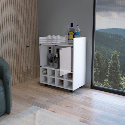 Bar Cart, Living Room, White