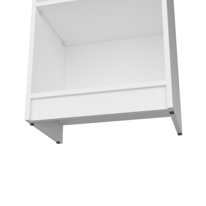 Five-Shelf Slim Office Bookshelf Space-Saving Premium Wood Material Household Simple Storage Rack