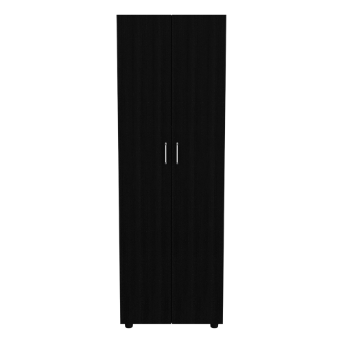 Slim Armoire Barkley, Bedroom, Black