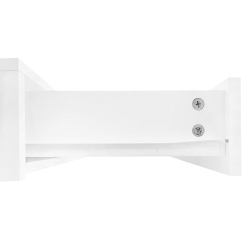White Modern High Gloss Four-Drawer Living Room Storage Coffee Table