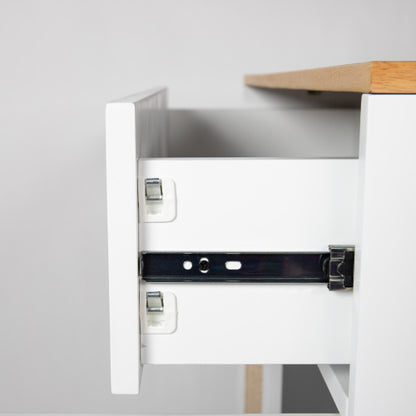 Cat Litter Box Enclosure with Scratch Pad, Hidden Litter Box Furniture and Storage Cabinet