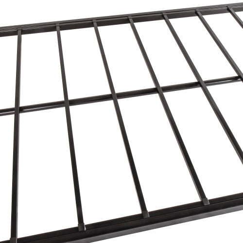 Twin over Twin Bunk Bed, Metal Frame with Ladder