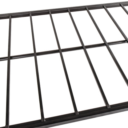 Twin over Twin Bunk Bed, Metal Frame with Ladder