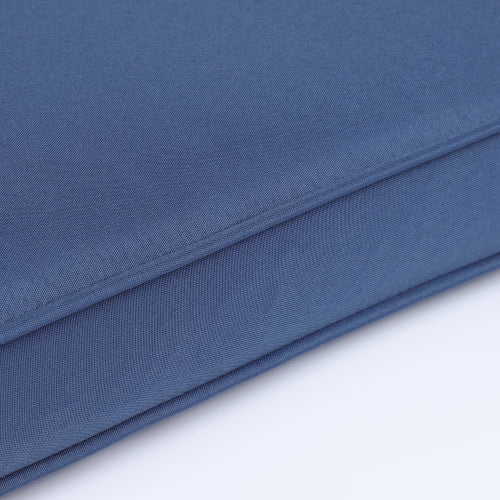 2PCS Set Outdoor Lounge Chair Cushion Replacement Patio Funiture Seat Cushion Chaise Lounge Cushion-Navy Blue