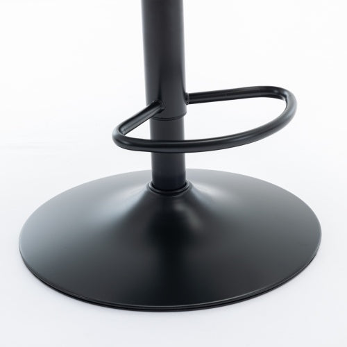 Swivel Velvet Barstools Adjusatble Seat Height from 25-33 Inch,17.7inch base, Modern Upholstered Bar Stools with Backs Comfortable Tufted for Home Pub and Kitchen Island,Green,Set of 2
