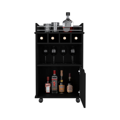 Bar Cart, Living Room, Black