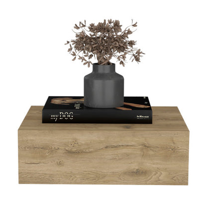 Macadamia 5inch Low Profile Floating Nightstand with Drawer