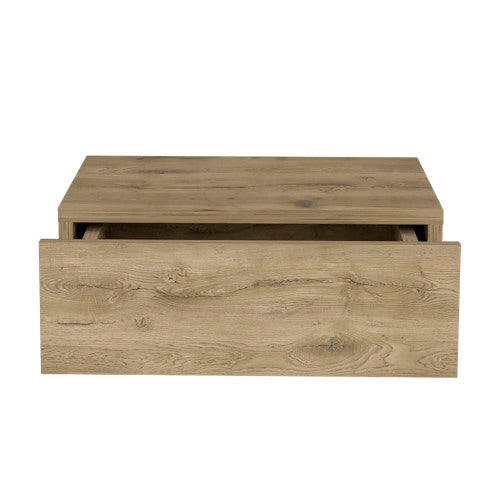 Macadamia 5inch Low Profile Floating Nightstand with Drawer
