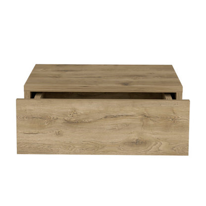 Macadamia 5inch Low Profile Floating Nightstand with Drawer