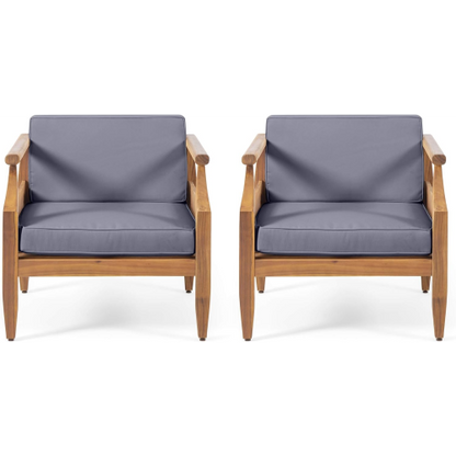 ASTON Outdoor 4 Seater Chat Set with Cushions_LOVESEAT & COFFEE TABLE &CLUB CHAIR