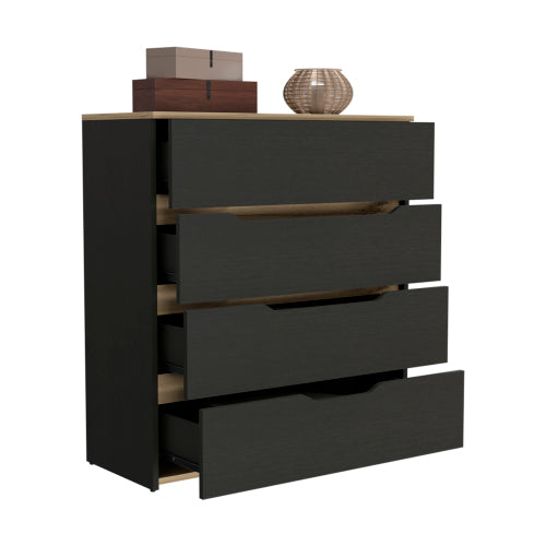 Drawer Dresser, Four Spacious Drawers, Superior Top
