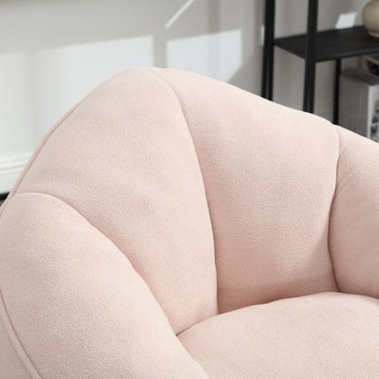 Compressed High-Pressure Foam Adult Bean Bag Sofa Chair with Footrest for Living Room Bedroom