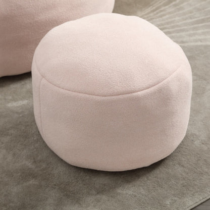 Compressed High-Pressure Foam Adult Bean Bag Sofa Chair with Footrest for Living Room Bedroom