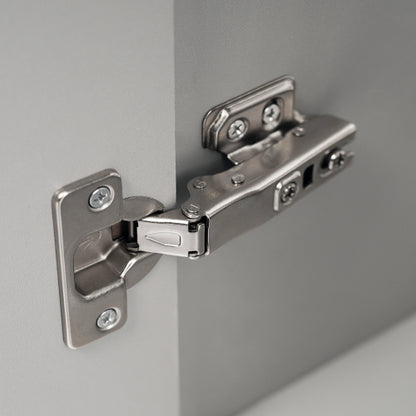 18.6" Bathroom Vanity with Sink, Bathroom Vanity Cabinet with Two-tier Shelf, Left or Right Orientation, Grey (Old Sku:WF308491AAE)