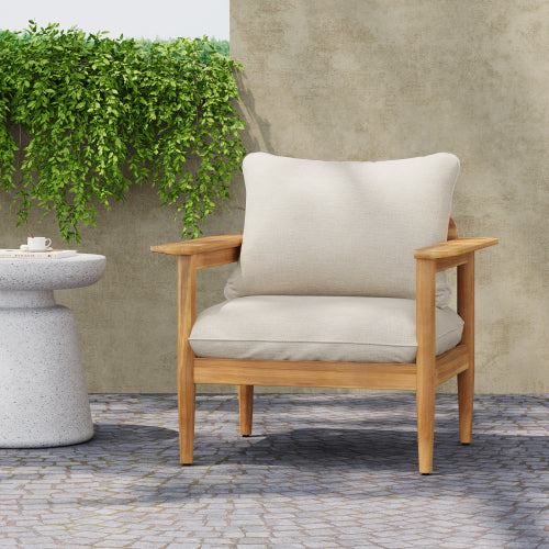 Terassi Outdoor Acacia Wood Lounge Chair