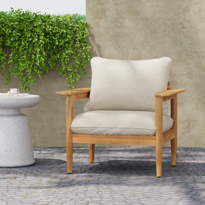 Terassi Outdoor Acacia Wood Lounge Chair