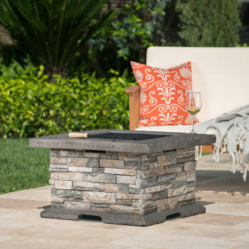 28" SQUARE MGO FIRE PIT