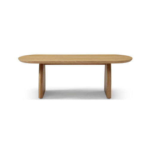 47.24inch  Oval Wood Veneer Coffee Table
