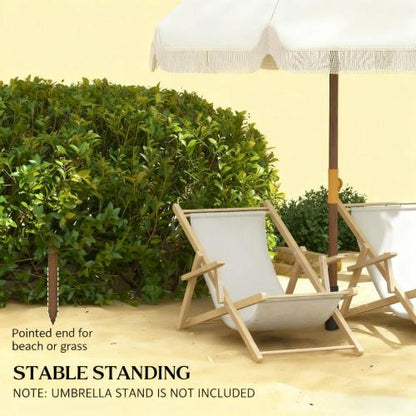 Portable Outdoor Umbrella,Beach Umbrella,Vent,Ruffles,Carry Bag,for Outdoor