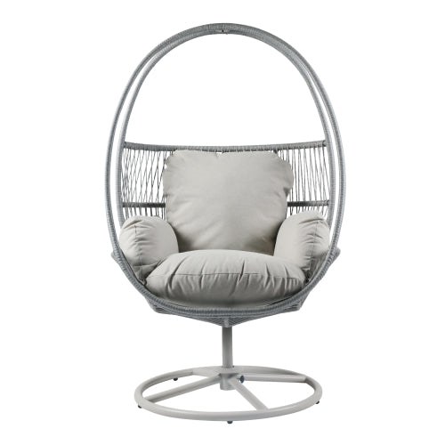 Reno Outdoor Wicker Swivel Lounge Chair