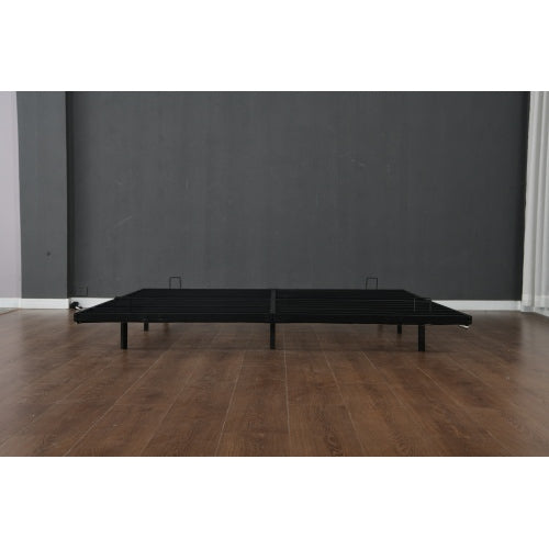 Queen Size Floating Bed Frames with LED Lights, Metal Platform Bed , Solid and Stable, Noise Free, No Box Spring Needed, Easy Assembly