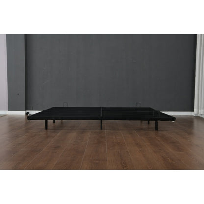 King Size Floating Bed Frames with LED Lights, Metal Platform Bed , Solid and Stable, Noise Free, No Box Spring Needed, Easy Assembly (King)