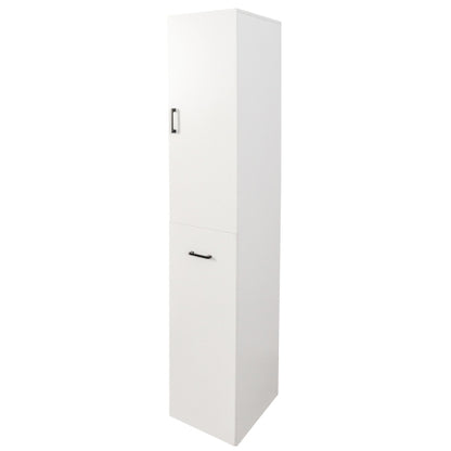 Kitchen Pantry Tall Cabinet with Pull-Out Multi-Tier Storage Shelf