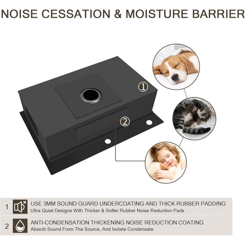 33 Inch Gunmetal Black Drop in Workstation kithchen Sink -33 "x 22" 16 Gauge Topmount Drop in Single Bowl Stainless Steel Kitchen Sink with Accessories