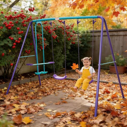 Outdoor Swing Set,Metal Swing Set