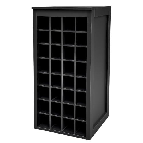 Black color modular 32  wine bar cabinet Buffet Cabinet