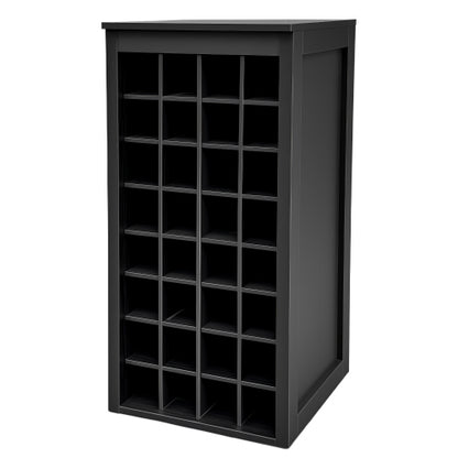 Black color modular 32  wine bar cabinet Buffet Cabinet