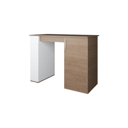 Bar Kitchen Island, Kitchen, White / Macadamia